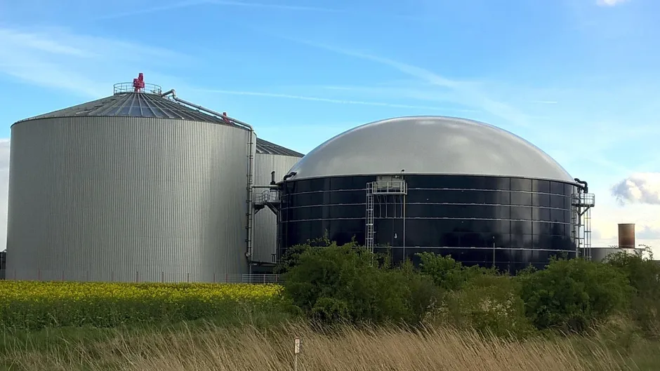 Biogas Anlage